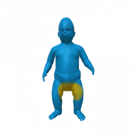 3d model - Loki as a baby