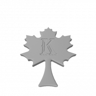 3d model - MAPLE PENDANT