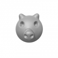 3d model - Prishaa pig 