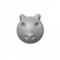 3d model - Prishaa pig 