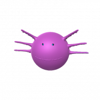 3d model - George's stolen axolotl By Siwoo