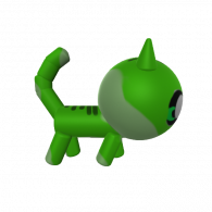 3d model - meow meow