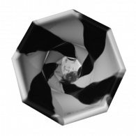 3d model - octagon vase