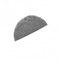 3d model - Moon Visible