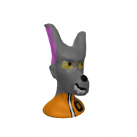 3d model - mr wolf