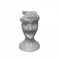 3d model - Sculpting person history