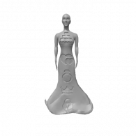 3d model - The Love Dress