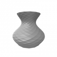 3d model - Twisted vase 2