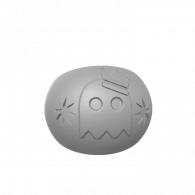 3d model - pacman ghost