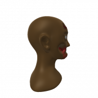 3d model - cara horrible