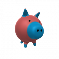 3d model - Piggy!