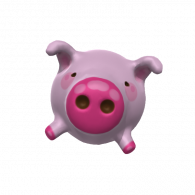 3d model - pig