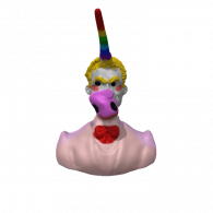 3d model - Classic Joker licorne