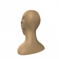 3d model - the one who doesnt knock