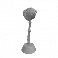 3d model - flower piece