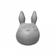 3d model - smaller totoro