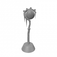 3d model - snowflakepiece