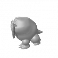 3d model - Gromp?