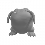 3d model - Gromp Temp