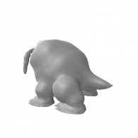 3d model - Gromp temp 2