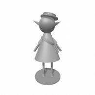 3d model - Alfred-4 rescale