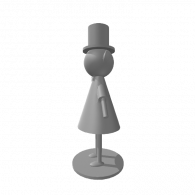 3d model - Alfred-3 rescale