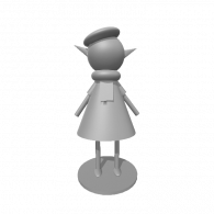 3d model - Alfred-2 rescale