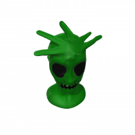 3d model - Zombie Skeleton Face