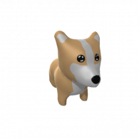 3d model - corgi