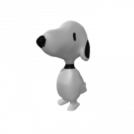 3d model - snoopy