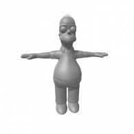 3d model - Homer Jay Simpson