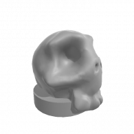 3d model - PIEZA CALAVERA