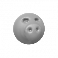 3d model - Dave the pig