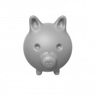 3d model - pig