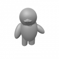 3d model - Mr. Mike Duck Dude