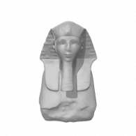 3d model - Sphinx of Hatshepsut