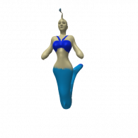 3d model - tranby mermaid