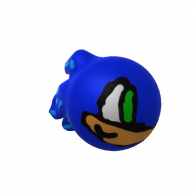 3d model - botleg sonic