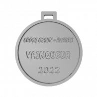 3d model - médaille vainqueur 2022