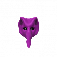 3d model - mask of the comedrarods