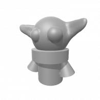 3d model - Baby Yoda