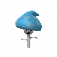 3d model - Rebecca Johnson Undertale Mushroom