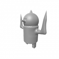 3d model - pig man