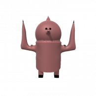 3d model - pig man