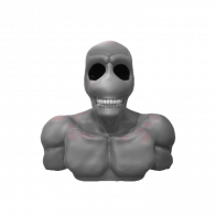 3d model - The Strong Man