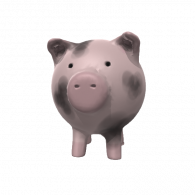 3d model - pig