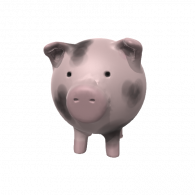 3d model - pig