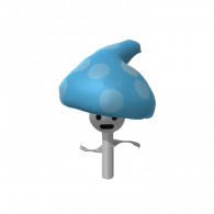 3d model - Rebecca Johnson Undertale Mushroom