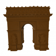 3d model - Arc de Triomphe