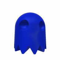 3d model - Pac Man Ghost